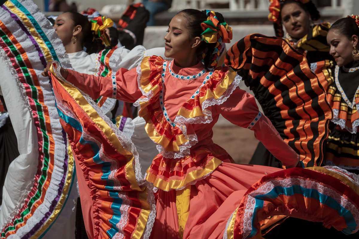 Each dance has its own style of dress which is traditional in the region where the dance comes from.