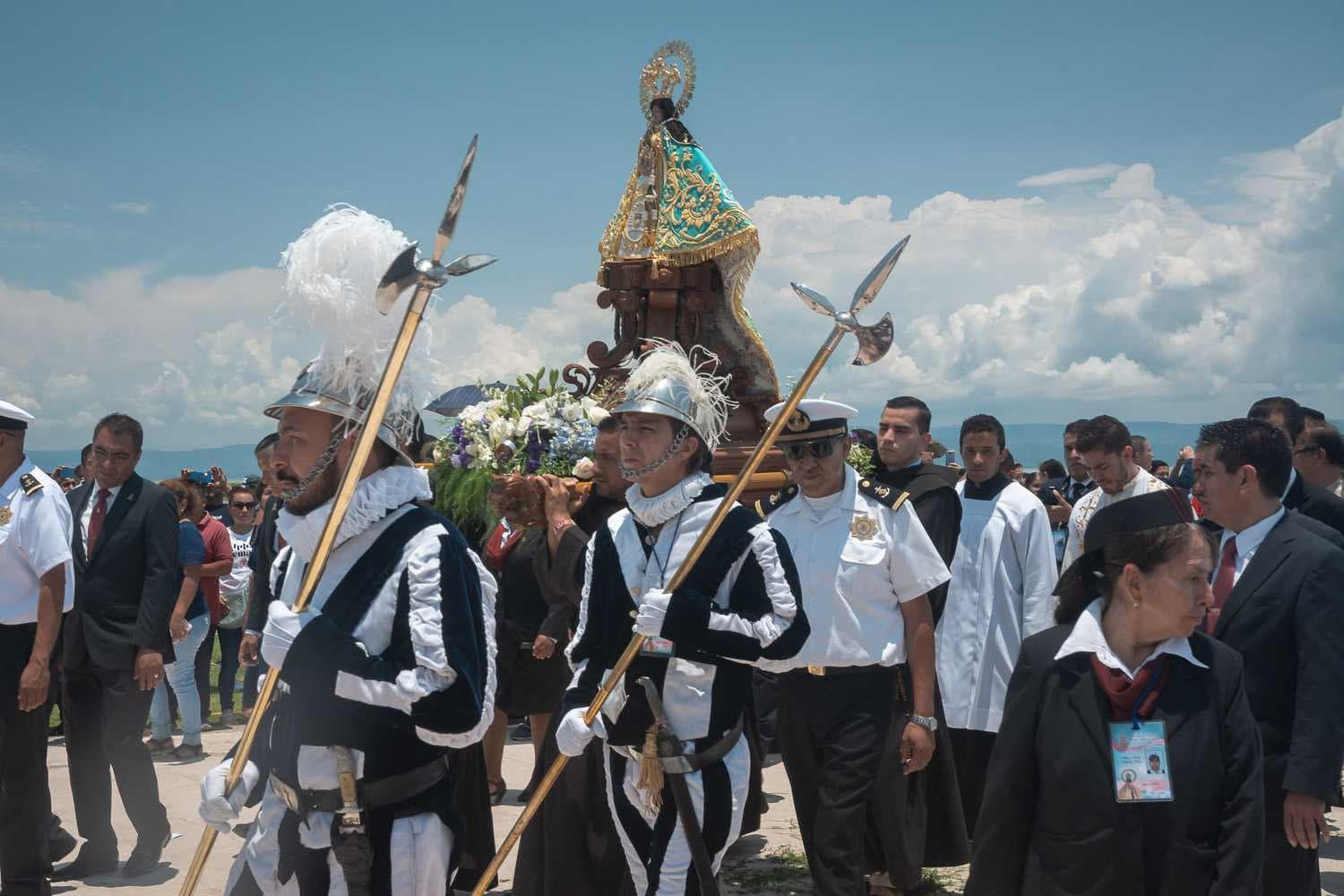 The Virgin of Zapopan visits Chapala, Mexico